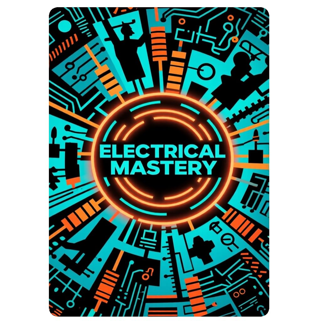Electrician Knowledge Educational Tin Sign, 8x12 Inch