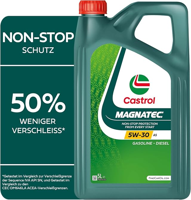 Castrol MAGNATEC 5W-30 A5 Motoröl, 5L
