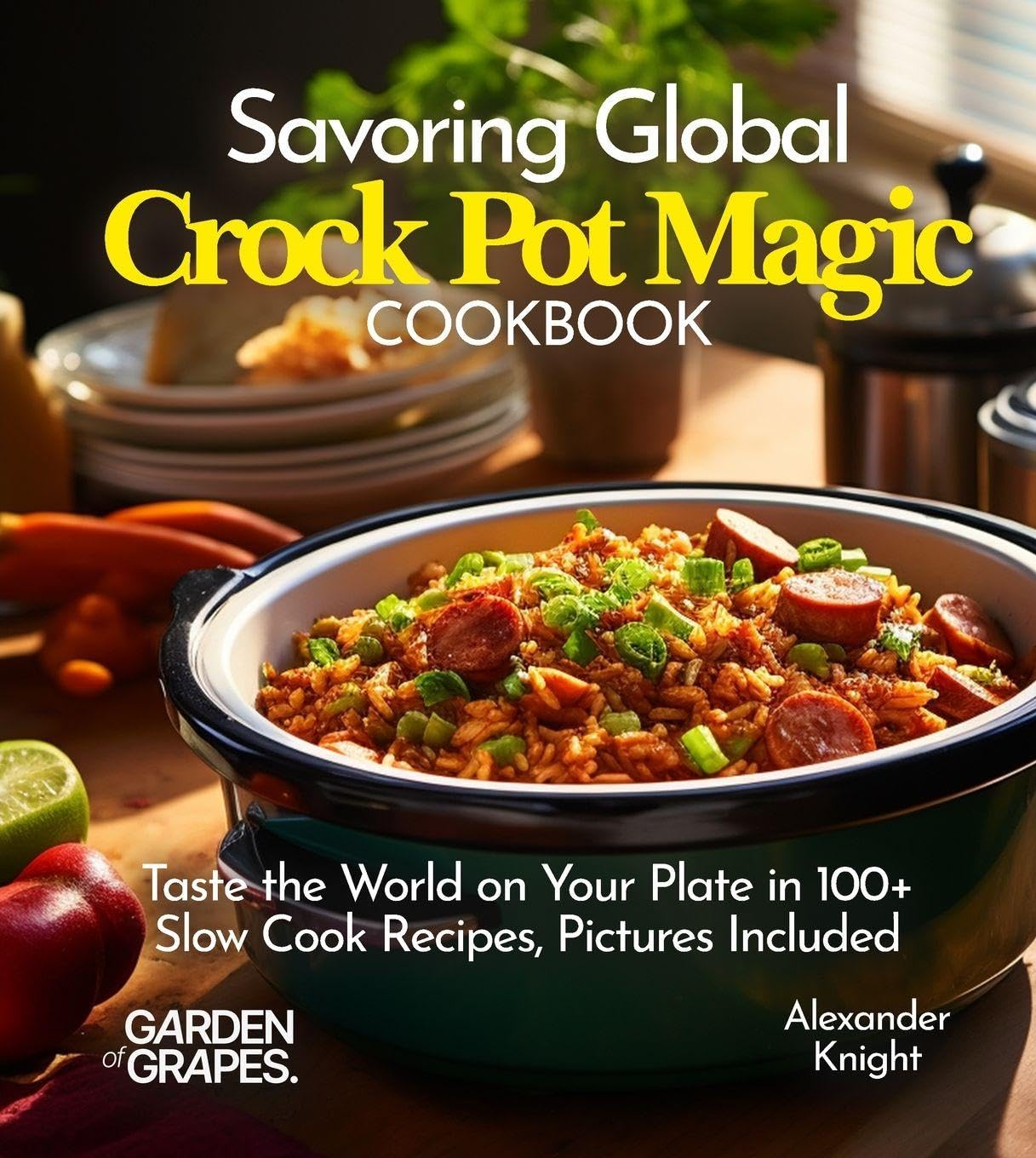Savoring Global Crock Pot Magic Cookbook: From Mexican Carnitas, Chinese Five-Spice Chicken To Vietnamese Pho, Taste the World on Your Plate With 100+