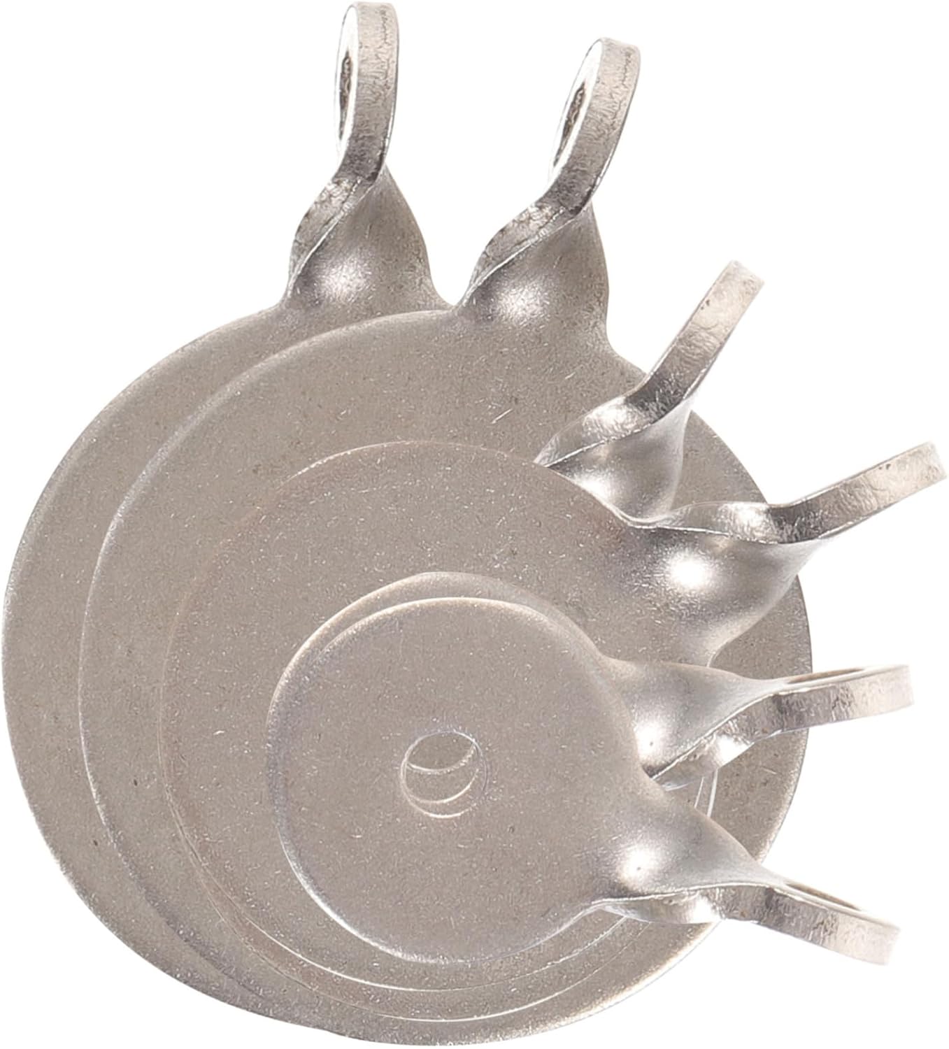 VANZACK 6pcs Shooting Targets Weather Resistant Stainless Steel Accuracy Tool for Archery Practice Durable Targets for Enhanced Shooting Skills and Training