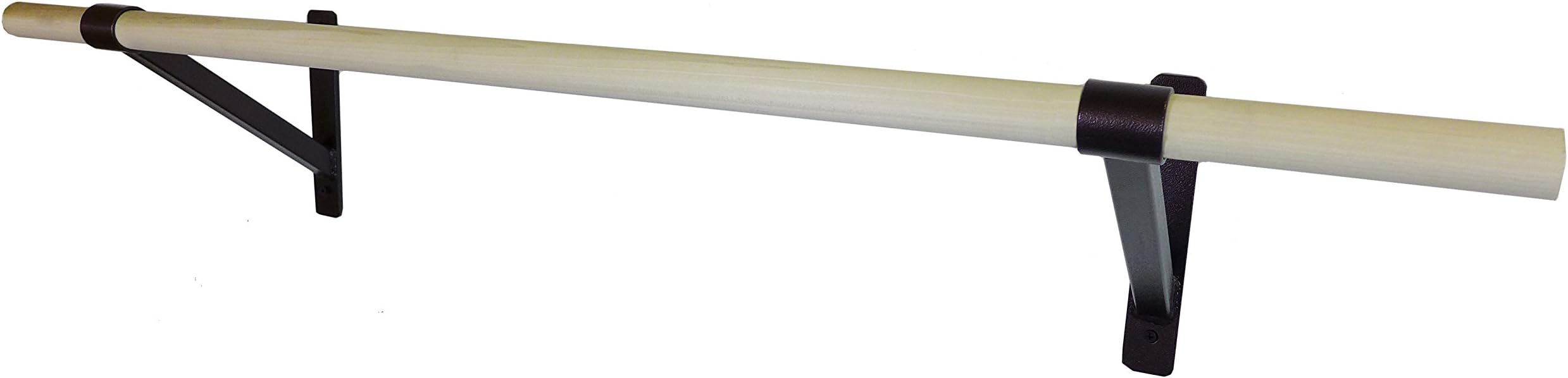 DuroBarre 6ft Complete Ballet Barre Wall Mounting Kit - Dance Stretch Bar 6 feet