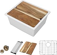 Vista 56 de 18 Granite Composite Bar Sink - Donsdey 18”×16” Undermount Granite Kitchen Sink Black Quartz Classic Composite Under Counter Single Bowl Bar Prep RV