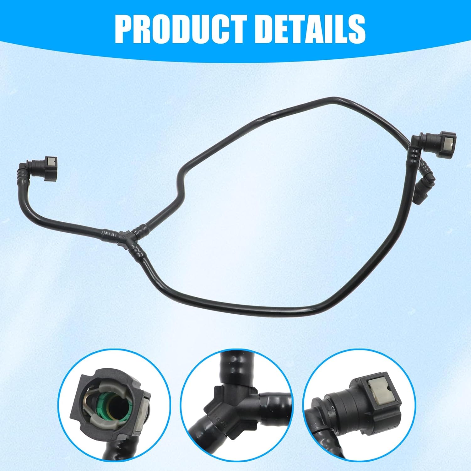 GXARTS 92226561 Gas Rear Fuel Feed Pipe Fuel Line Assy Compatible with Chevrolet Camaro 2010 2011 2012 Fuel Feed and Return Hose