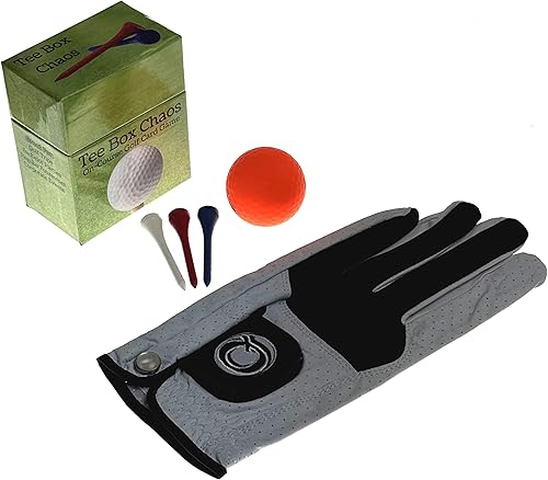 Miniatura 7 de Hickoryville Tee Box Chaos - Baraja de cartas de golf impermeable  105 cartas con potenciadores, desafíos y ataques  Intensifica el juego de golf