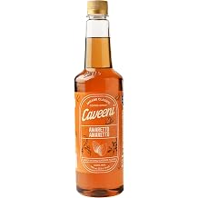 CAVEENI Syrup for Coffee 25.4 Ounces Amaretto