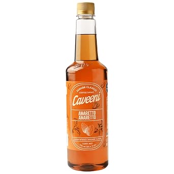 CAVEENI Syrup for Coffee 25.4 Ounces (Amaretto)