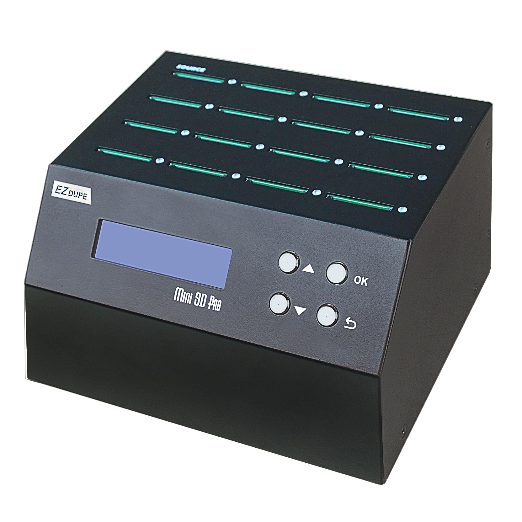 EZ DUPE SD Duplicateur Cloneur de Cartes Mémoire 15 Ports Cibles Mini SD Pro