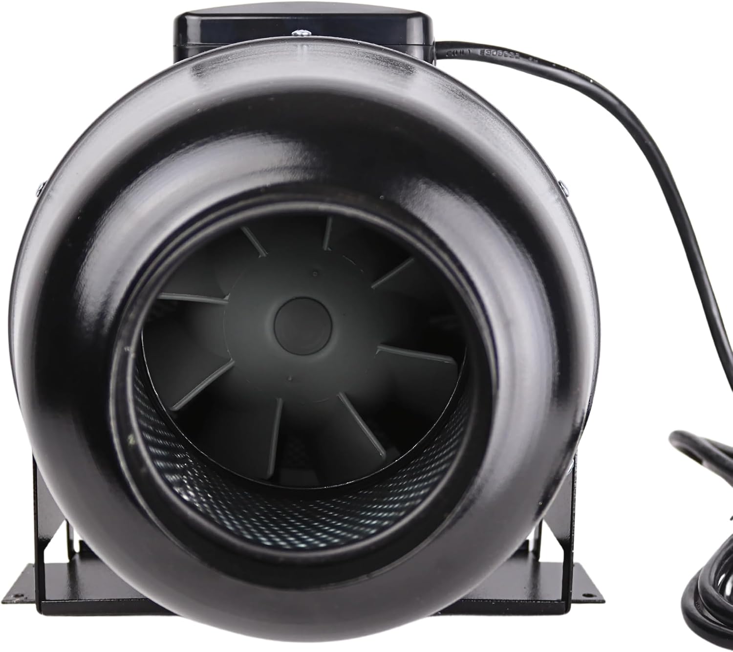 VENTS-US TT Silent M 100 - Metal Mixed Flow Booster Fan for High Static Pressure Applications, up to 128 CFM - Booster Ventilation Fan for 4 Inch Duct