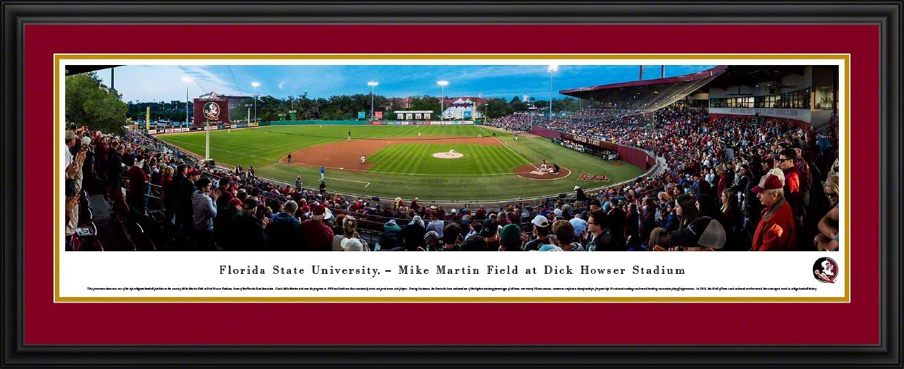 Florida State Baseball - College Posters, Framed Pictures and Wall Decor by Blakeway Panoramas