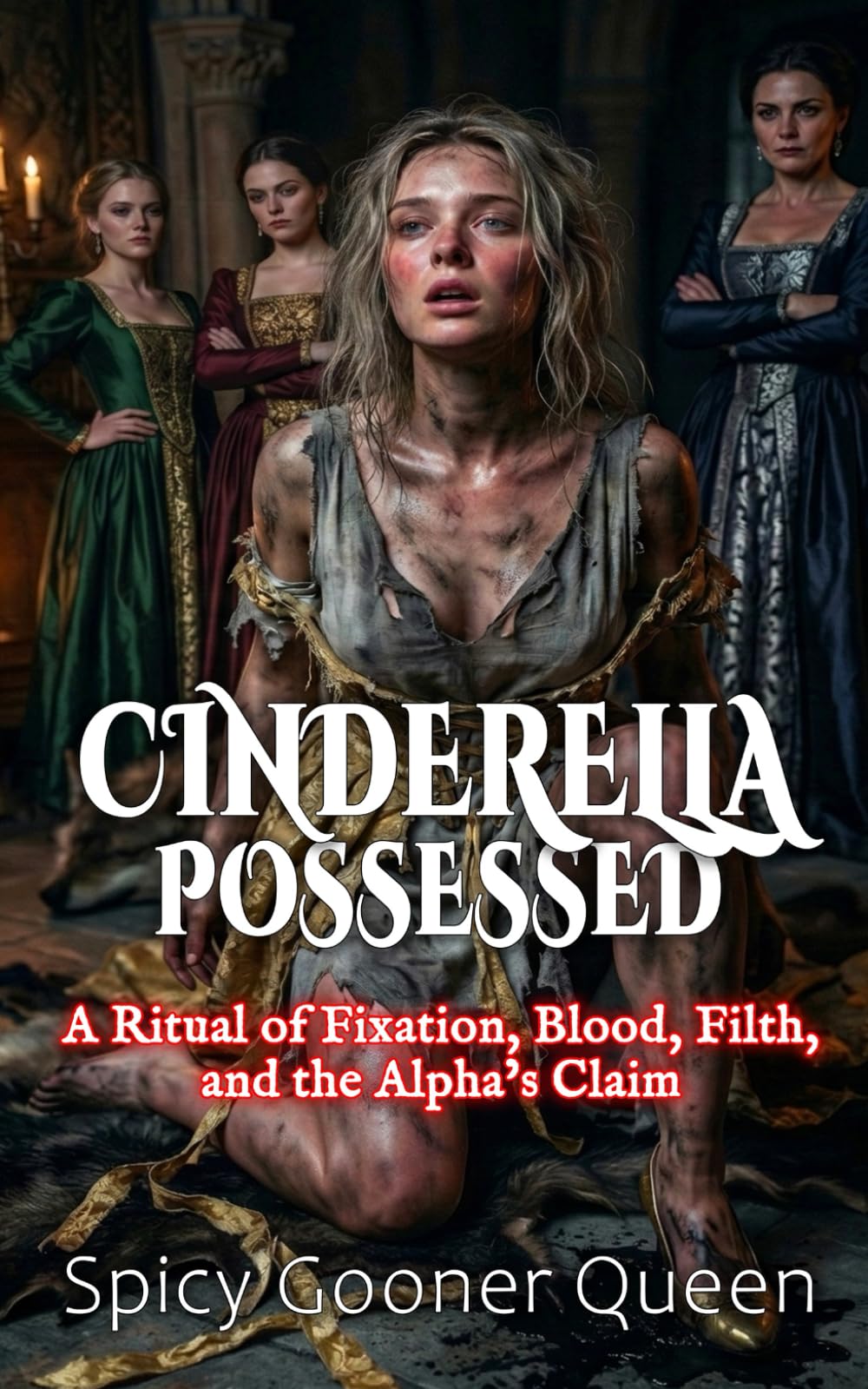 CINDERELLA POSSESSED: A Ritual of Fixation, Blood, Filth, and the Alpha’s Claim (The Brothers Grimm's Darkness: Sinister Monster Tales & Omegaverse Fiction)