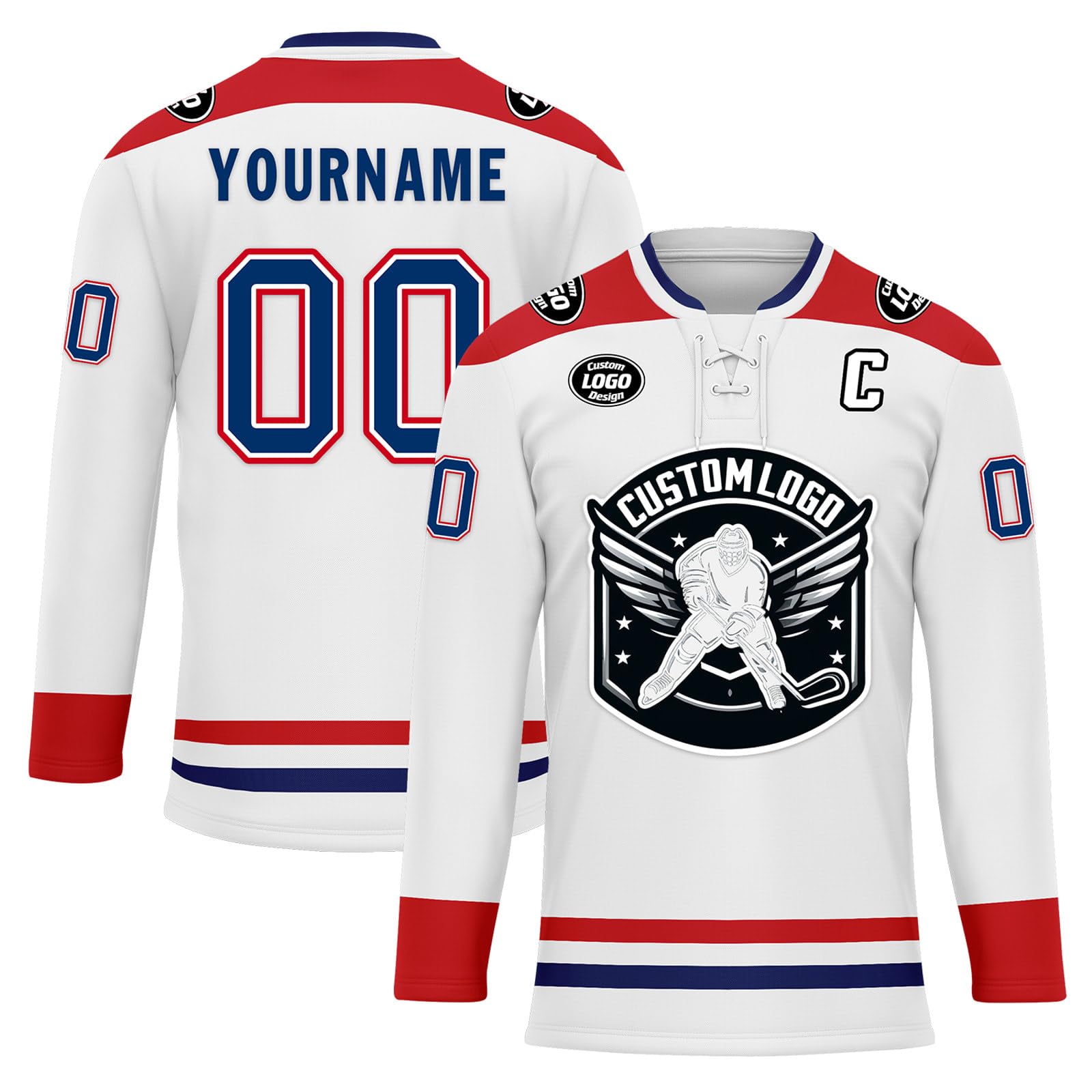 Custom Ice &amp; Field Hockey Jersey for Men Women Youth, Personalized Practice Training Team Uniform Sports Outfit