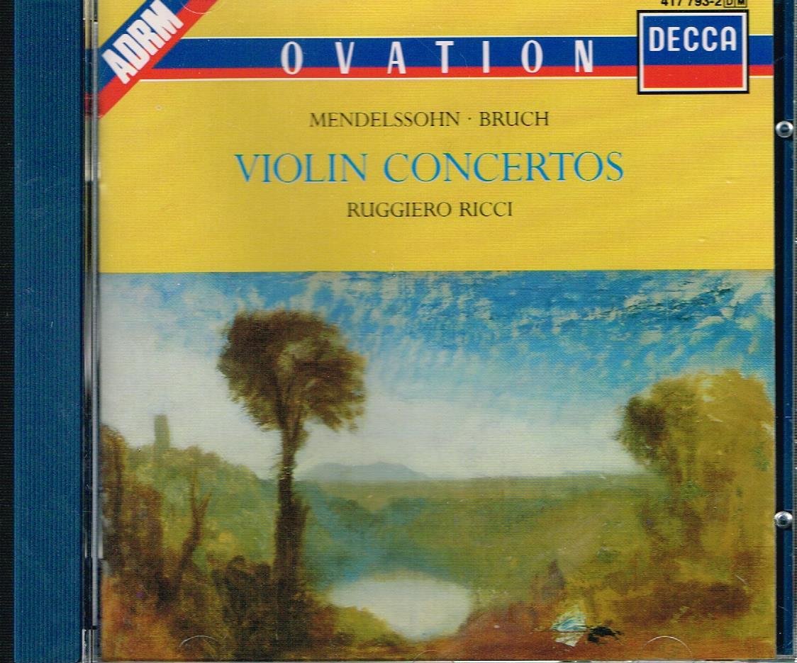 Violin Concerti [Audio CD] Mendelssohn; Bruch and Ricci