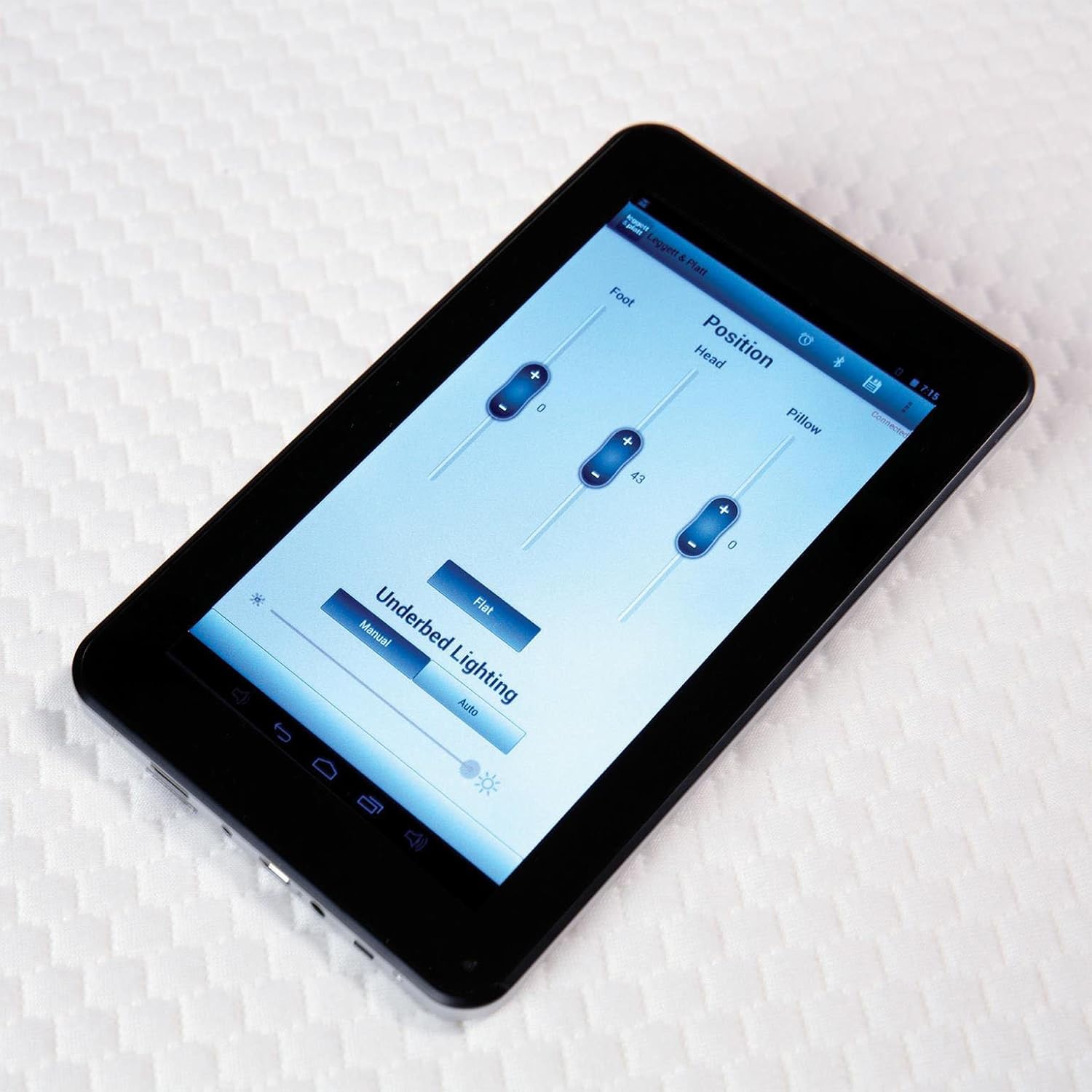 Fashion Bed Group Prodigy 2.0 Adjustable Bed Base with MicroHook Retention System, Queen, Charcoal Black Finish