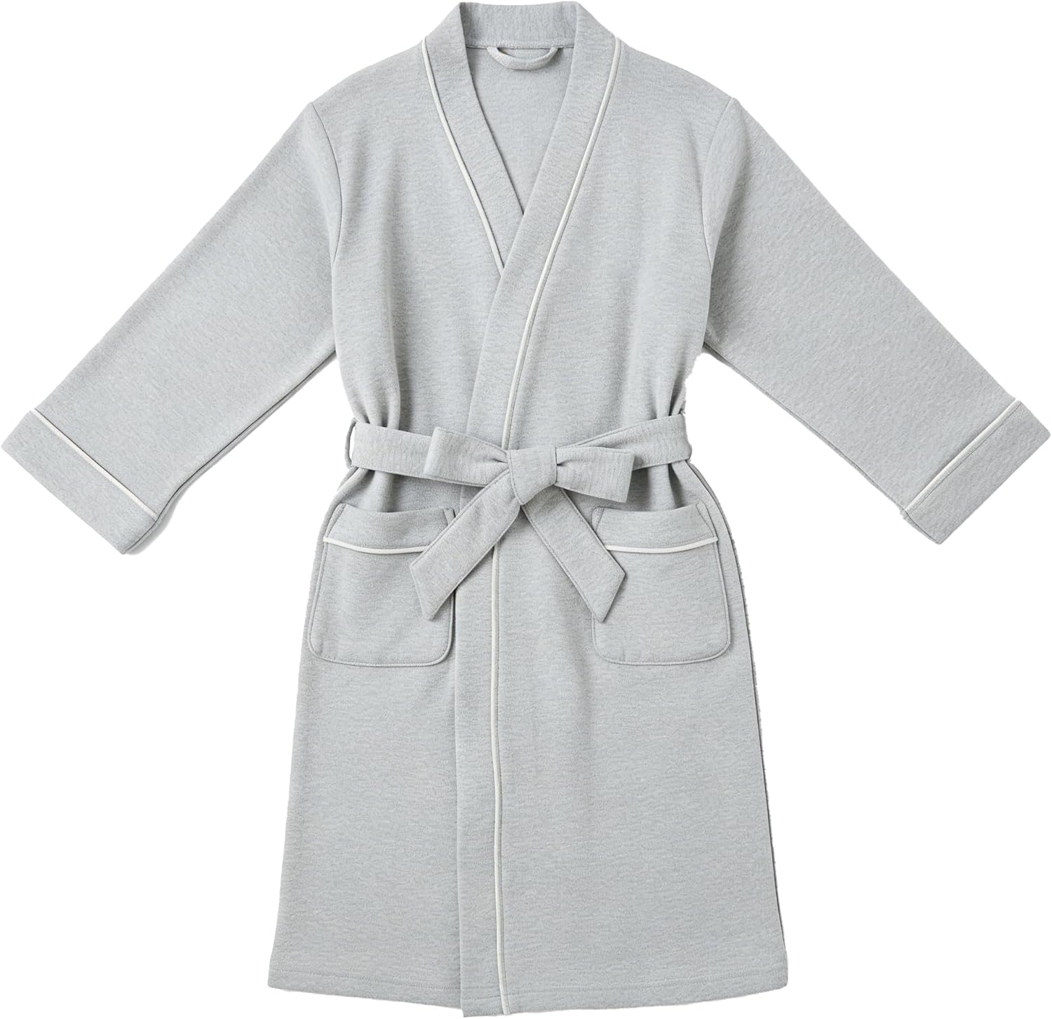 100% Cotton Boys Robe, Soft Spa Kimono Long Bathrobe for Kids 2-12 Years