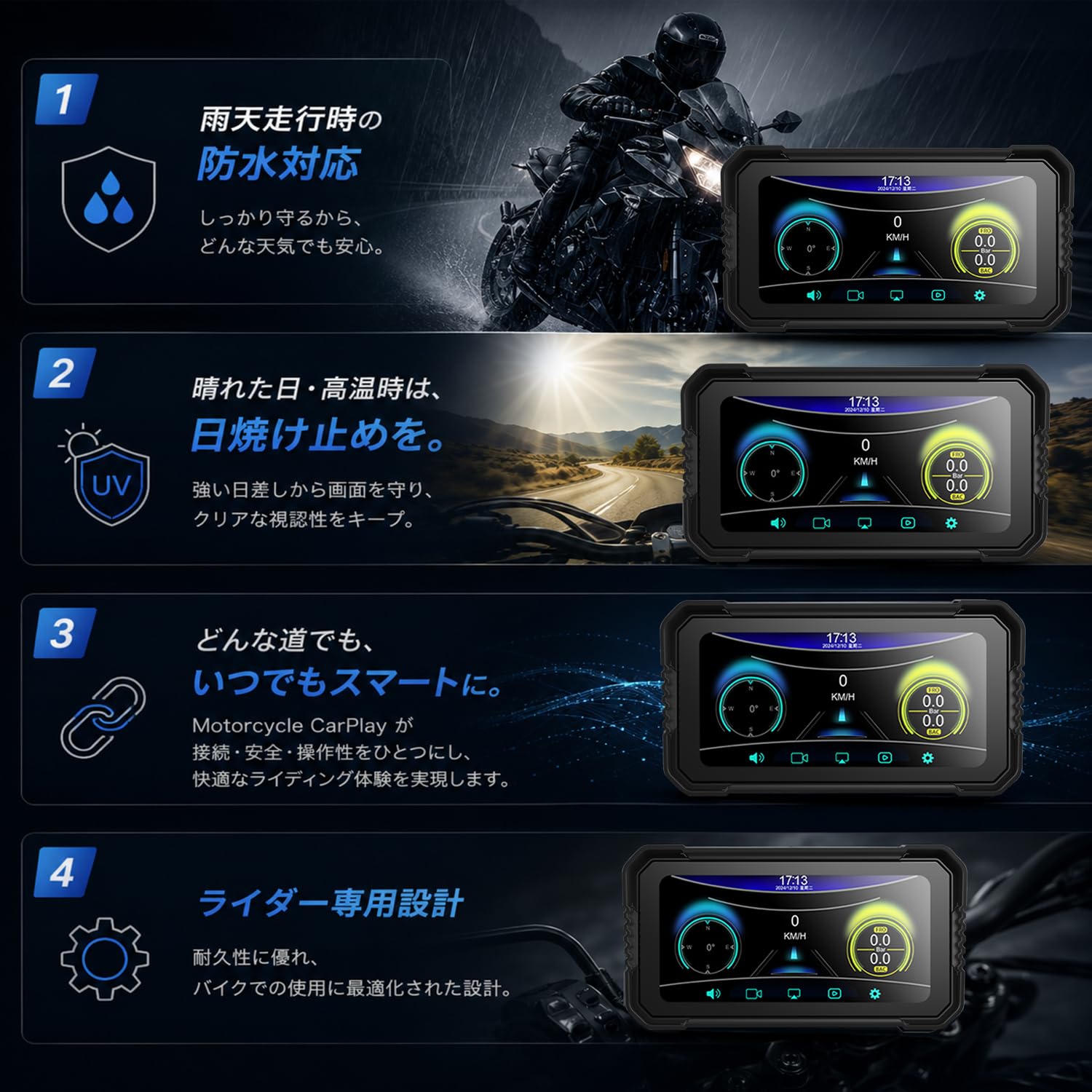 Amazon.co.jp: 【Amazon.co.jp限定】 バイク用ドライブレコーダー BSD