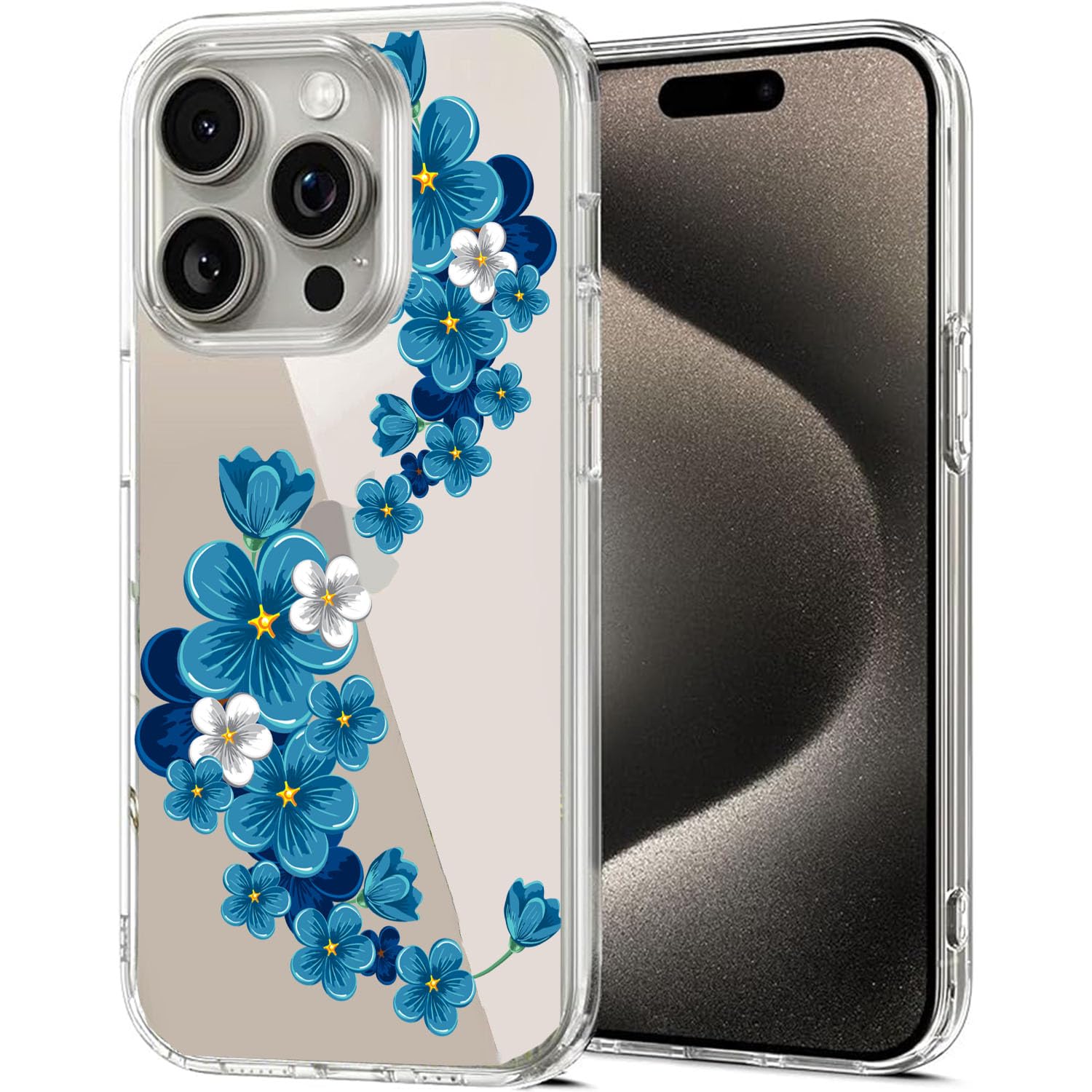 MITZVAH Silicone Phone Case Designed iPhone 15 Pro Max Case Cover-iPhone 15 Pro Max Cover Floral-iPhone 15 Pro Max Transparent Case-iPhone 15 Pro Max Cover For Girls-Flower Design (B0CK2N89KD) Amazon Price History, Amazon Price Tracker