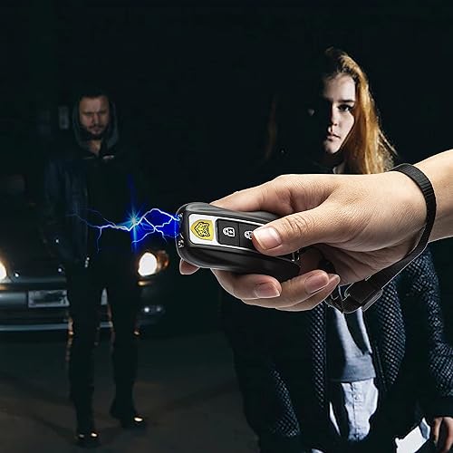 Miniatura 3 de Pistolas de aturdimiento recargables con linterna LED, pistola de aturdimiento recargable para mujer