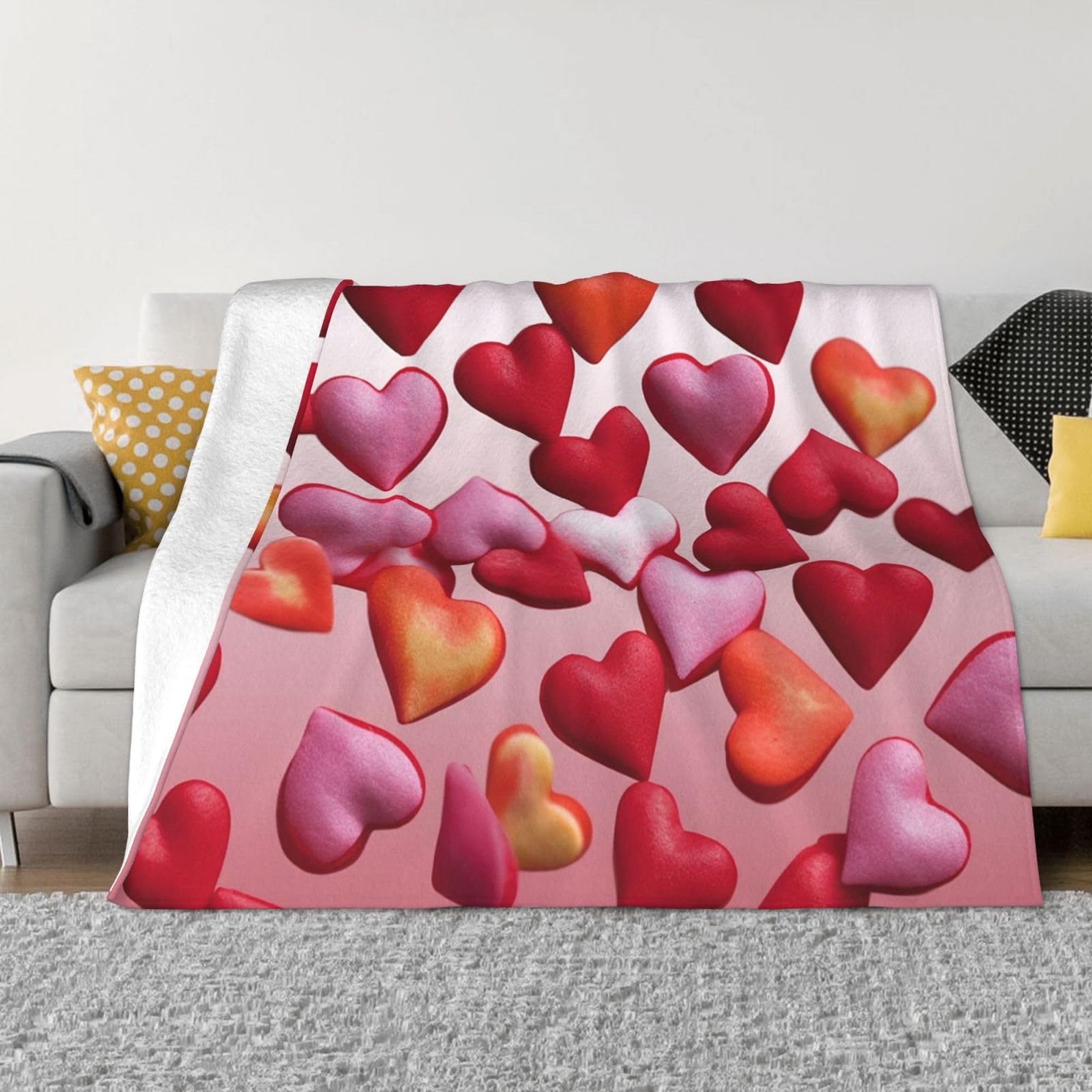 Couverture plaid toutes saisons cadeau parfait flanelle