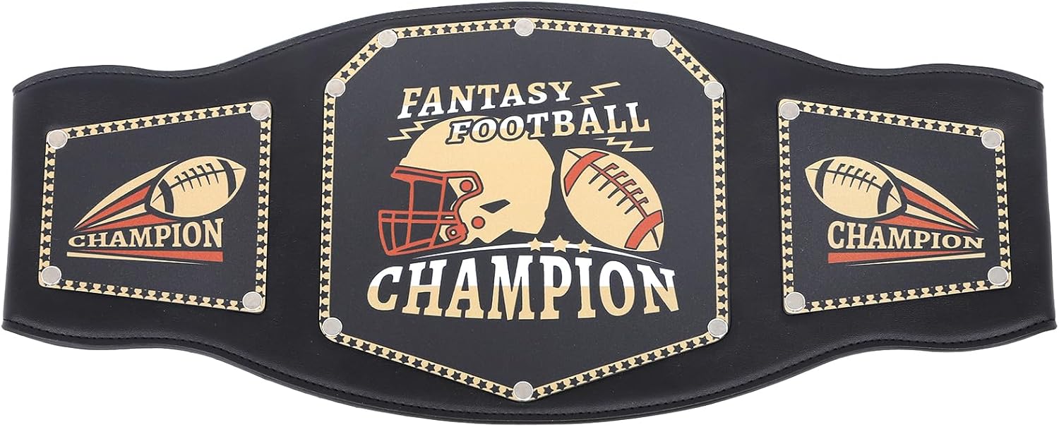 Championship Title Belt for Wrestling Boxing Football Championship Belt for Kids and Adult, Leather Belt 47 Inches