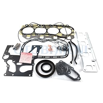 4JA1 Engine Gasket Kit Full Gasket Set for Isuzu ELF Platform Chassis Excavator Parts