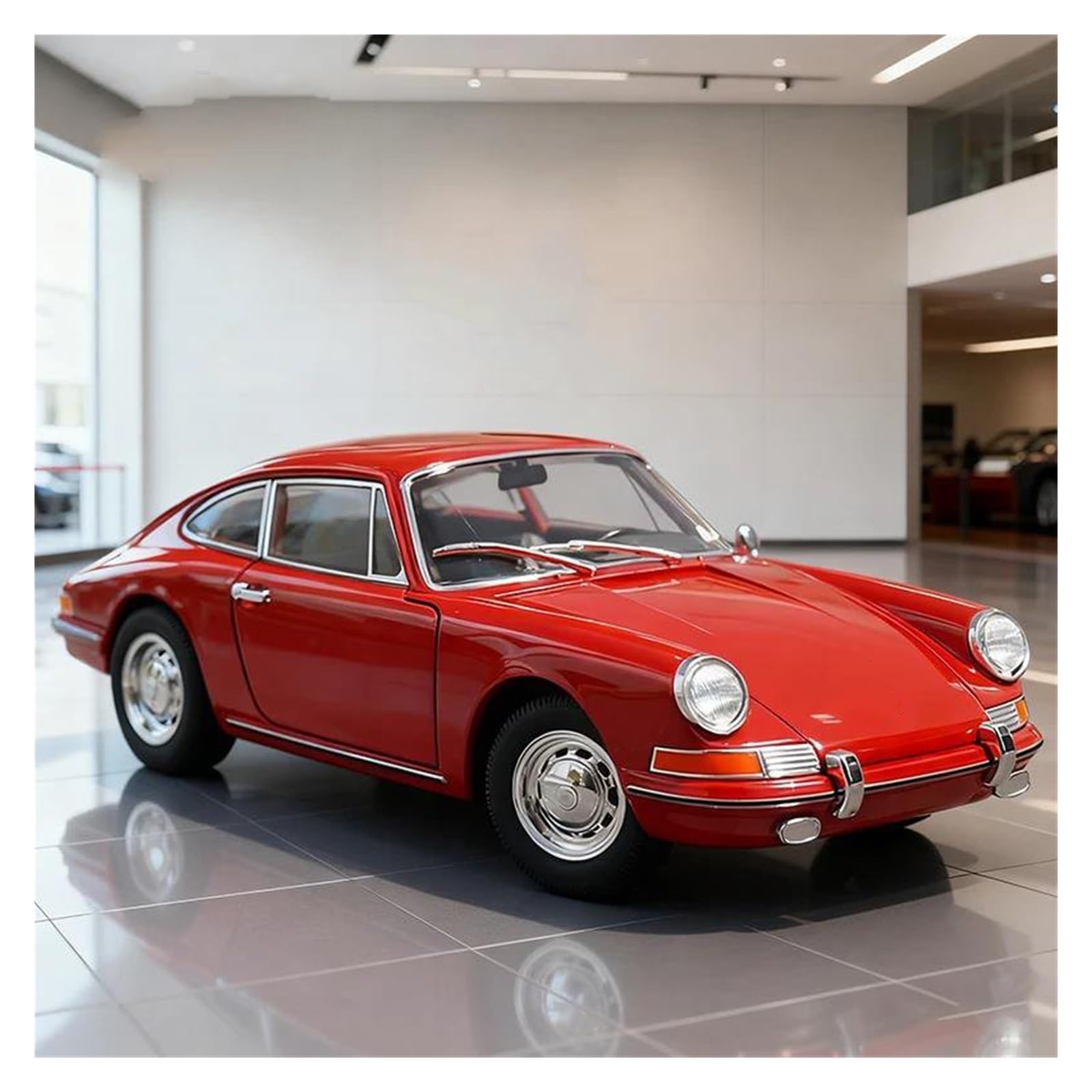 Btwodian Scale Model Car For Porsche 911 1964 Diecast Model Car