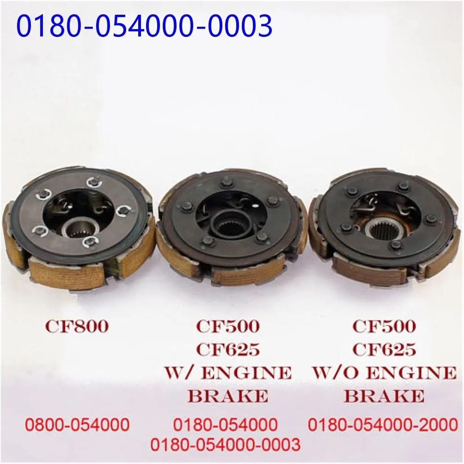 Clutch Carrier Assy w Engine Brake 0180-054000-0003 For CF ATV UTV SSV Accessories UForce U6 CF600 CF625 196S-B 196S-C X6 Z6