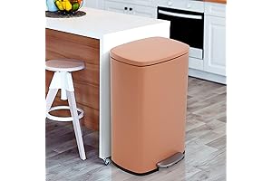 Glamorous 13-Gallon Trash Can: A Shimmering Oasis for Your Waste Disposal Needs