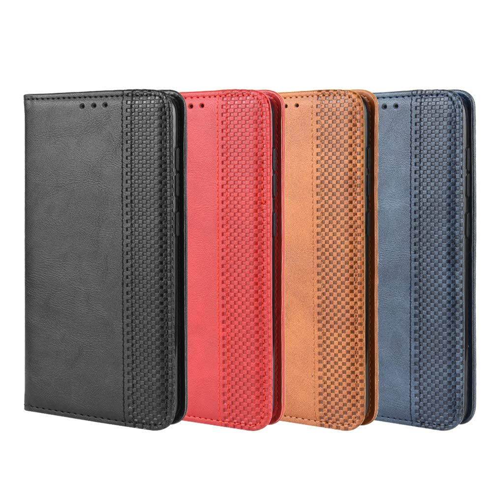 Flip Hülle Für OnePlus Nord 2 5G – Retro Leder-Optik Mit Kartenfächern & Standfunktion