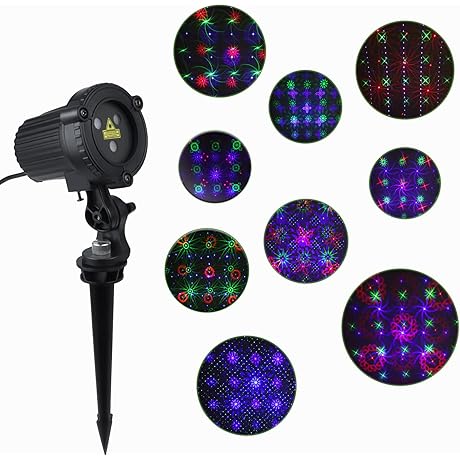 Outdoor Laser Christmas Projector Lights: A Shimmering Holiday Extravaganza for Your Garden or Home