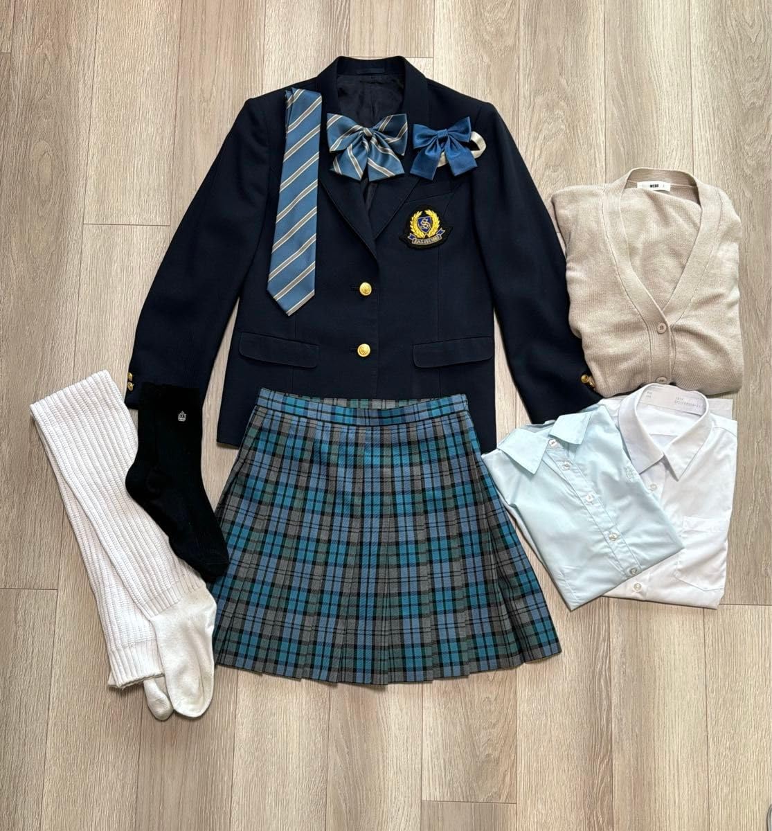 県立新栄高等学校の制服セット 冬夏用 全て 男子