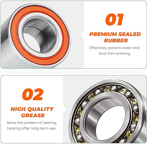 Miniatura 4 de Rodamiento de rueda trasera delantera para Can-Am Commander Maverick Outlander 1000 1000R 800R 650 570 500 450 400 2006-2022 Defender DPS HD10 HD8