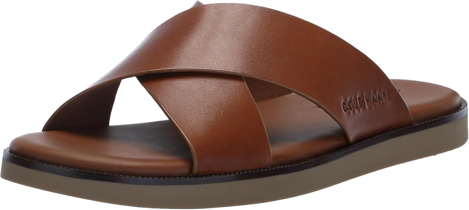 Amazon.com | Cole Haan Men's Nantucket Cross Strap Sandal | Sandals