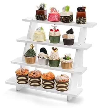 古道具 ◾️3段 ディスプレイラック 飾り台 ケーキ台 古道具 ◾️3段 ディスプレイラック 飾り台 ケーキ台 古道具