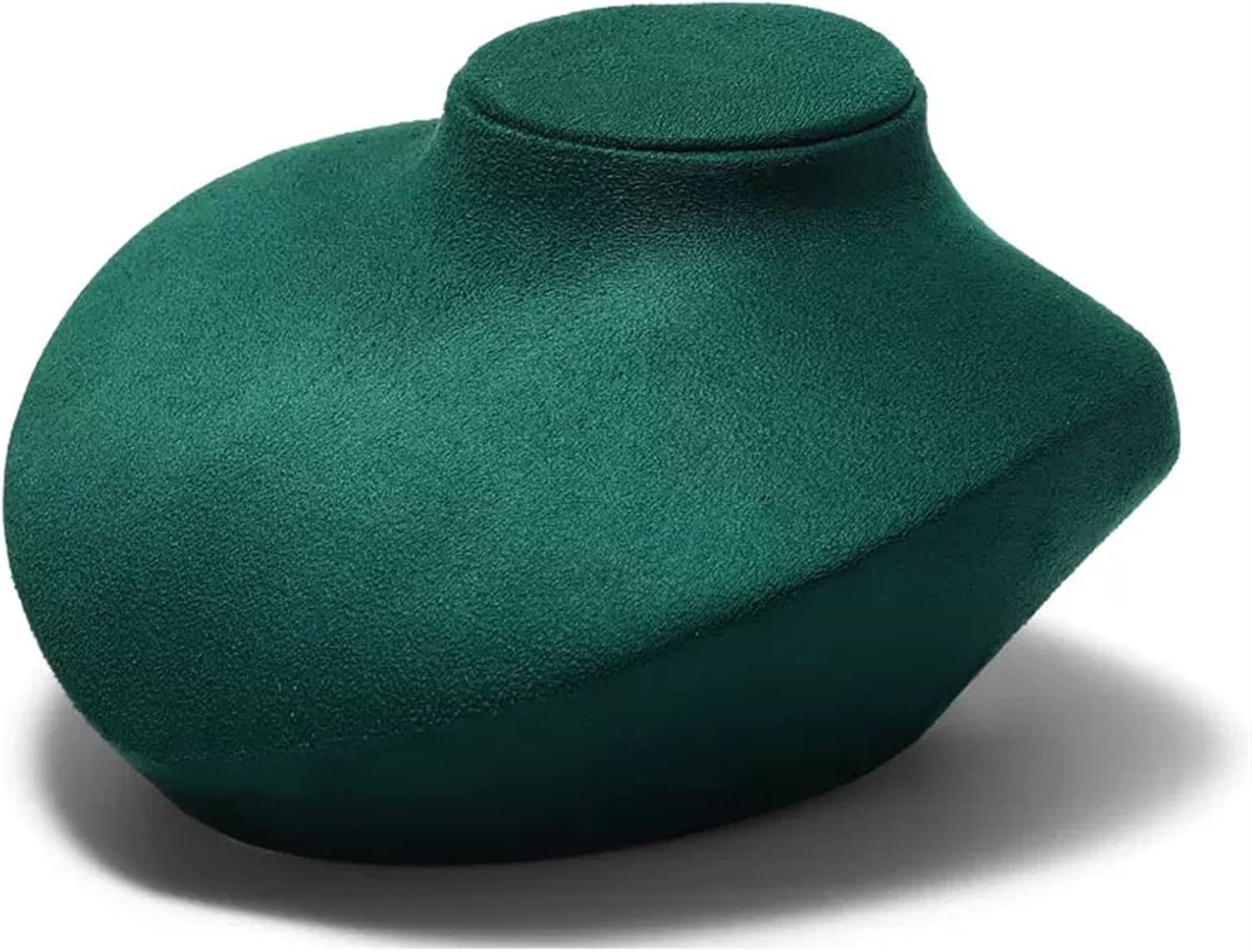 ジュエリーラック ベルベット レイダウン ネックレス バストディスプレイ ジュエリーディスプレイ ネックレスチェーン ジュエリー バ