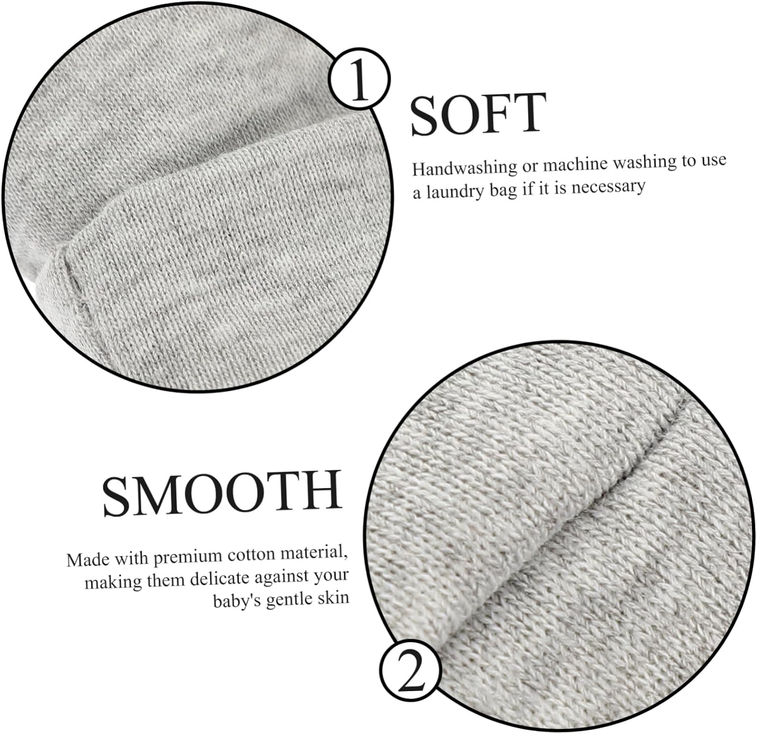 9 Pairs of No Scratch Baby Mittens Breathable Cotton Hand Protectors for Newborns Anti-Scratch Infant Gloves for Boys and Girls Portable and Warm