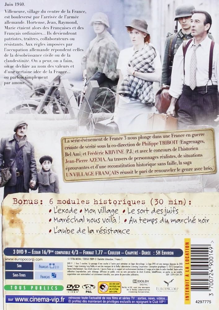（未開封）UN VILLAGE FRANÇAIS SAISON1~4 DVD Amazon.com: Un village francais - Saison 1 : Movies & TV