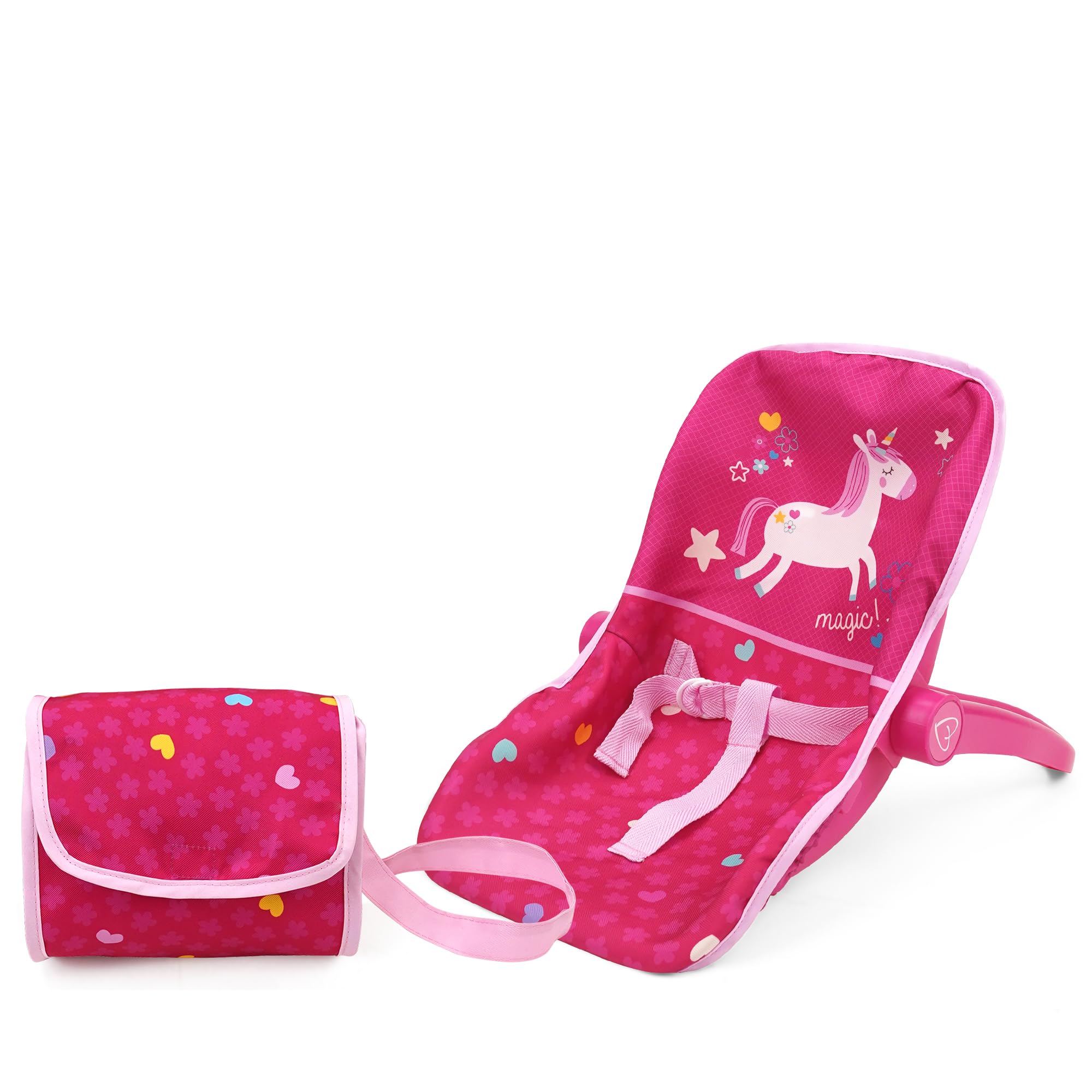 509 Crew 21 Piece Doll Stroll N Play & Care Combo Set, Doll Stroller, Doll Playard, Doll High Chair Set, Carry Cot, Diaper Bag, Feeding And Grooming Accessories, Ages 3