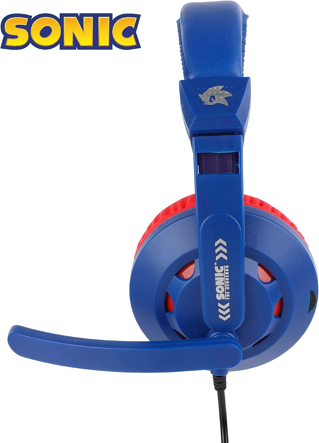 Sonic 3 in 1 Gaming Set with LED Backlit Keyboard and Mouse, Cushioned Headset with Microphone