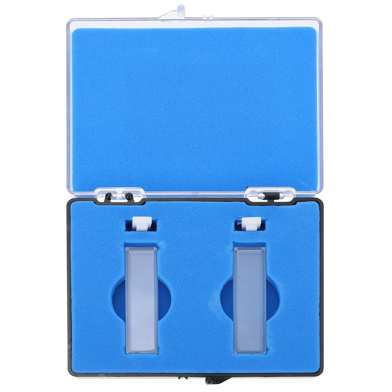 Cubetas de vidrio azul de 5 mm para espectrofotómetro en pack de 2 unidades