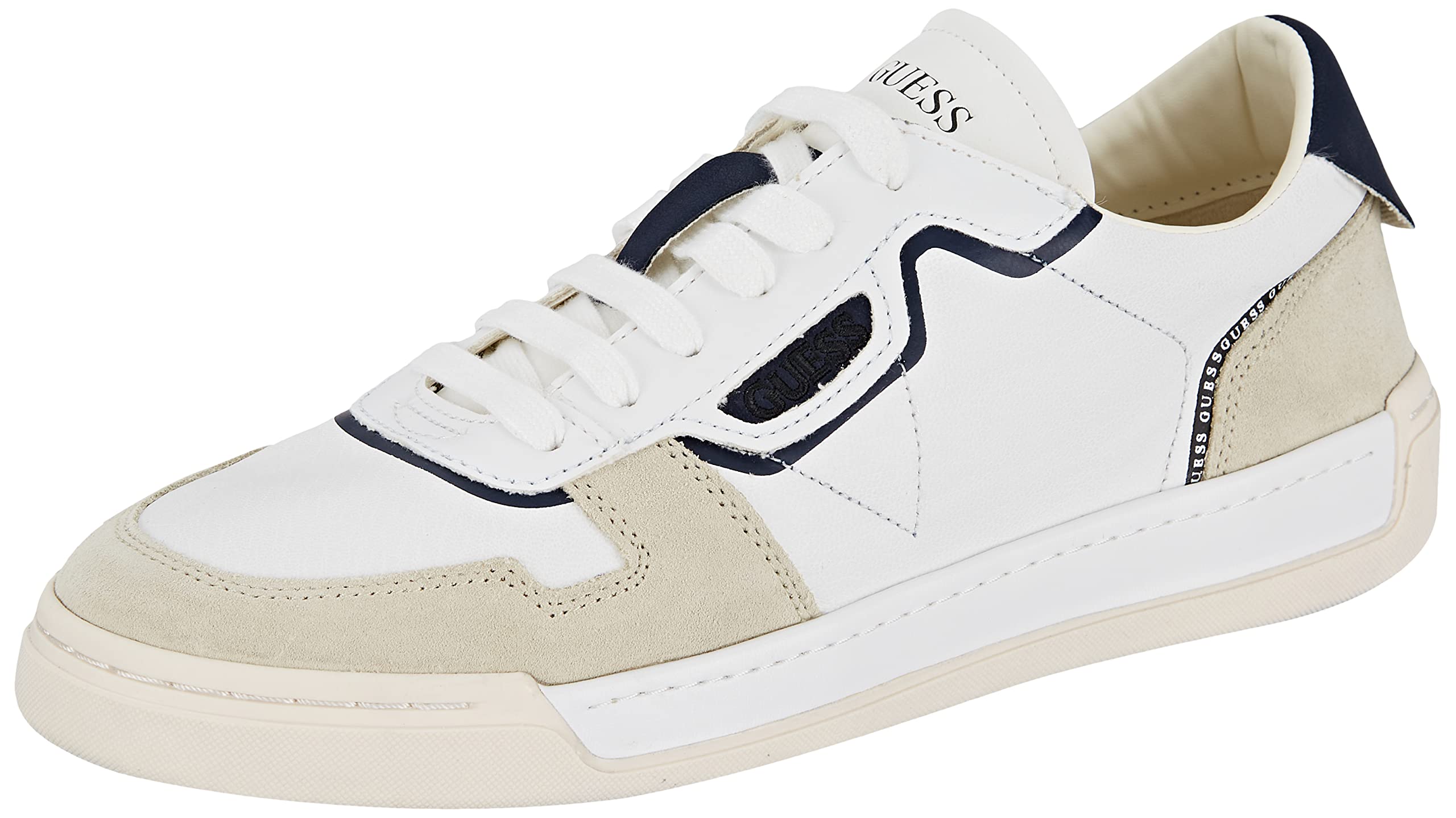 GUESS Zapatilla FM5STV LEA12 WHBLK