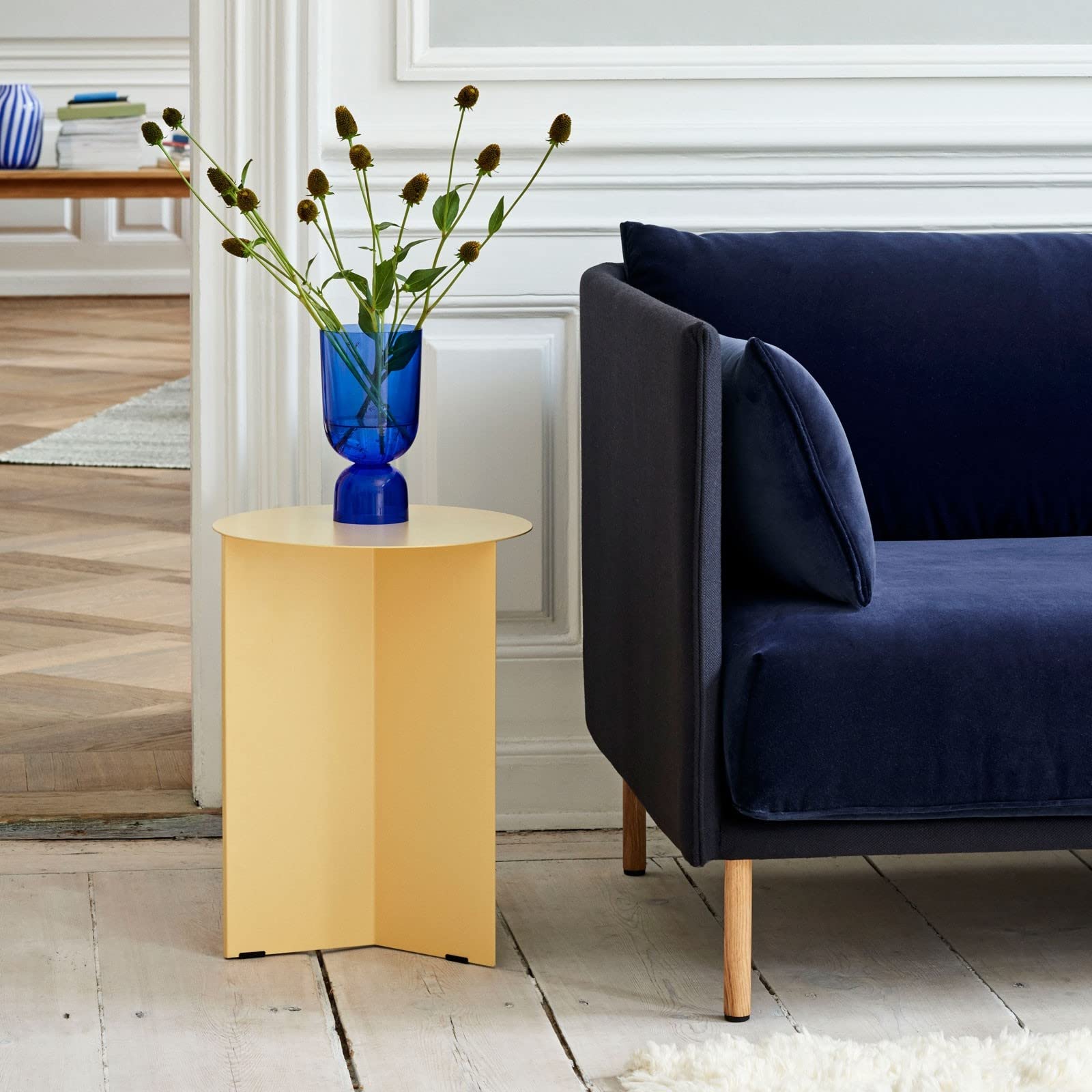 HAY SLIT TABLE HIGH ライトイエロー