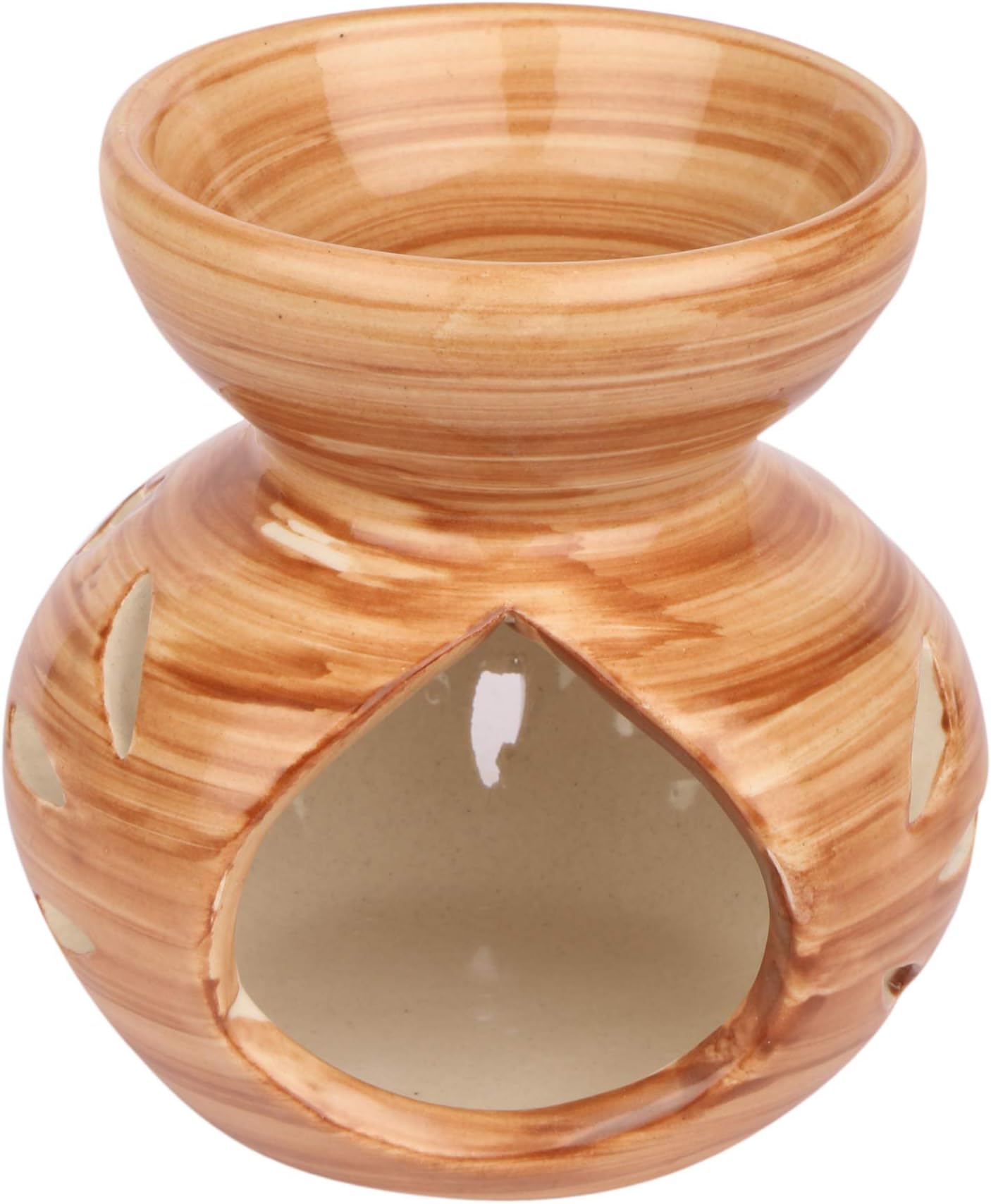 Pure Source IndiaCeramic Oil Burner Puchai Finish