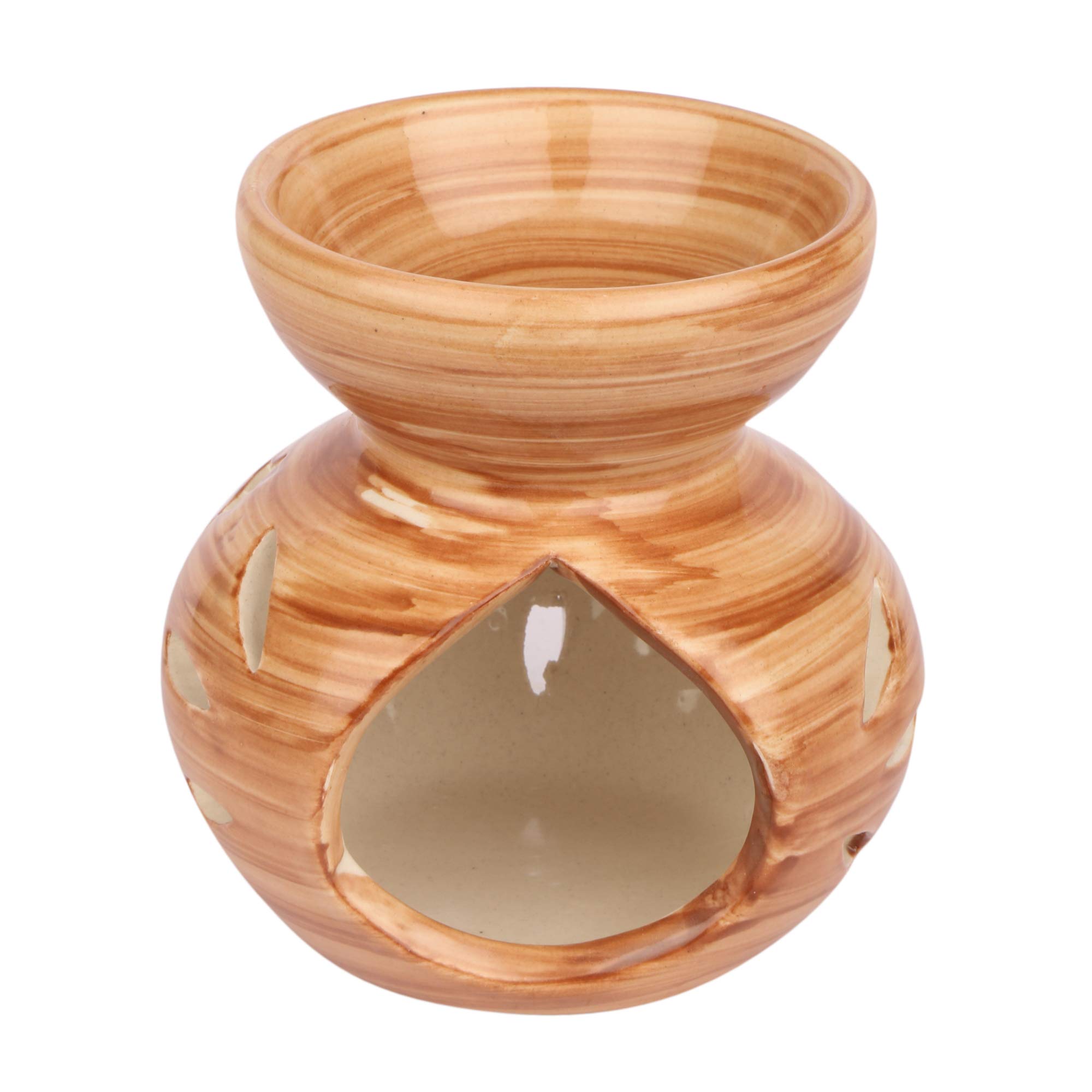 Pure Source IndiaCeramic Oil Burner Puchai Finish