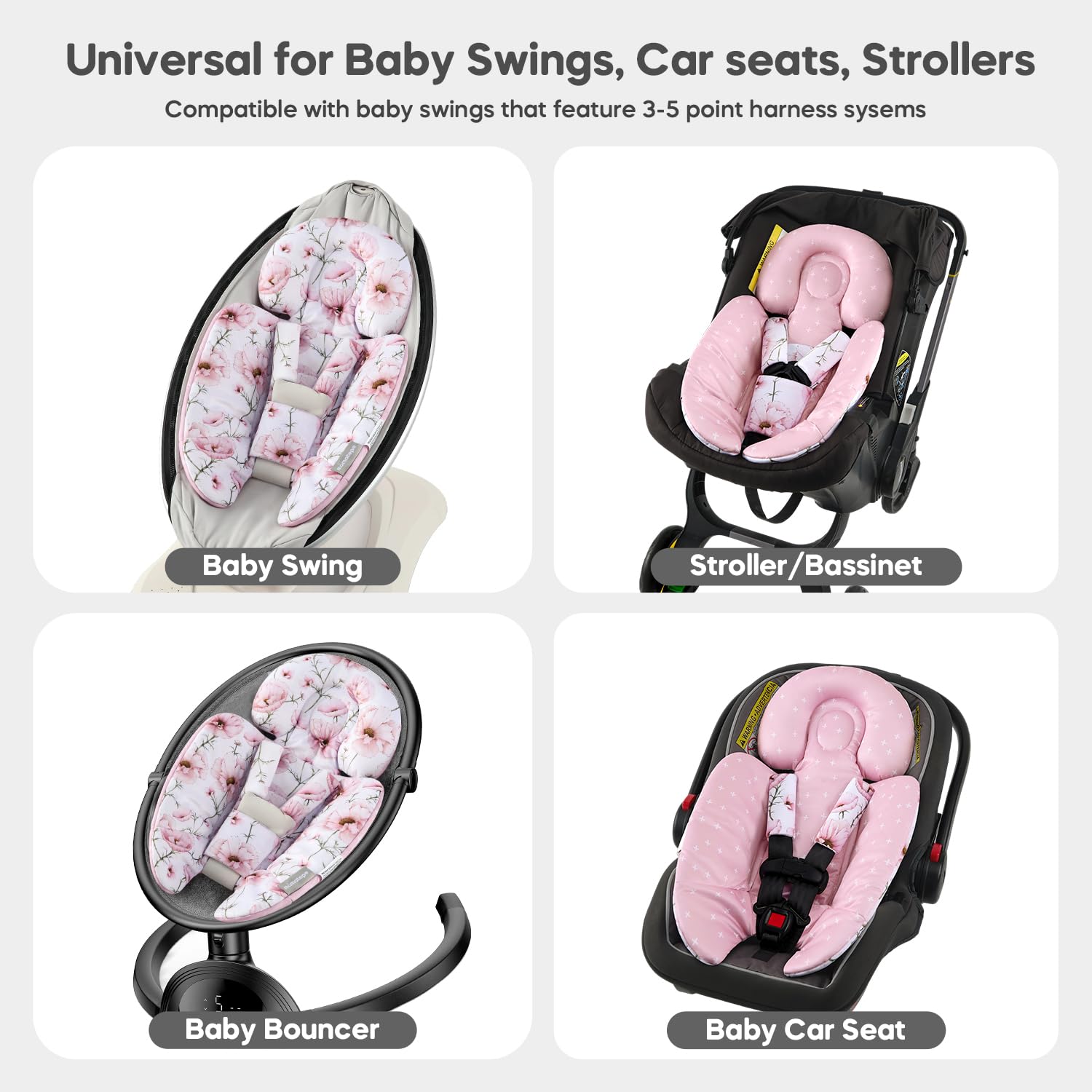 Amazon.co.jp: 幼児用インサート 4moms Mamaroo & Graco ブランコ 幼児