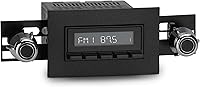 Vista 1 de RetroRadio compatible con Ford Maverick 1974-77. Las características incluyen Bluetooth, USB, AM/FM HB-M2-228-55P-75PF14