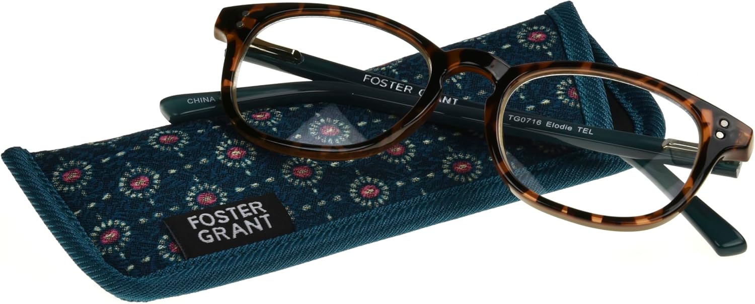 Foster Grant Women's Elodie Round Reading Glasses - Image 4
