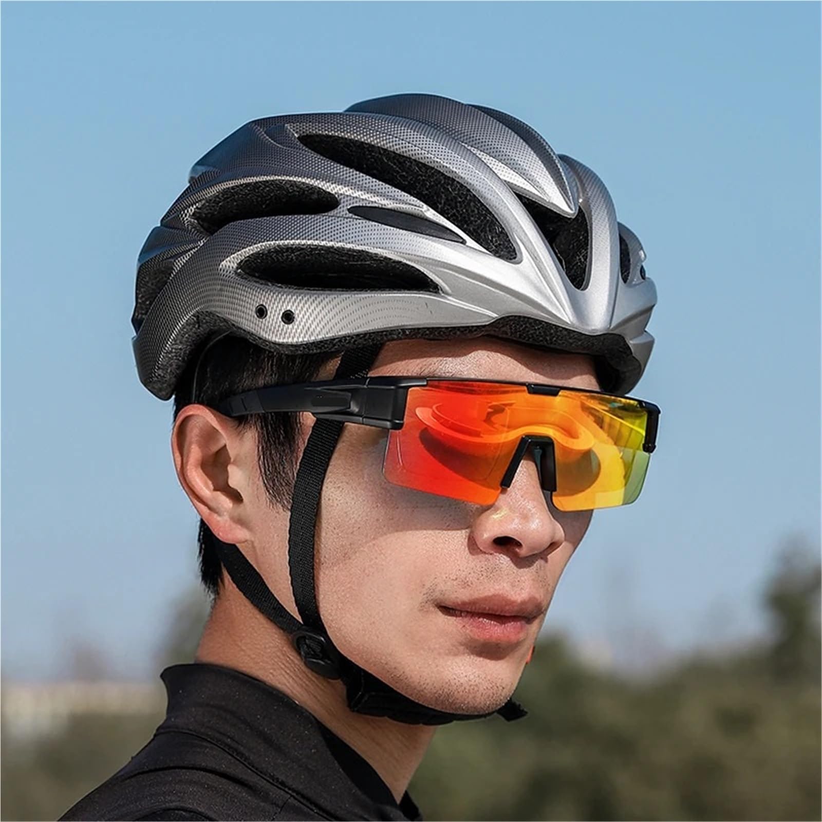 1 Uds gafas de ciclismo fotocromáticas bicicleta carretera sol protección Para Ciclismo,Esquí Senderismo