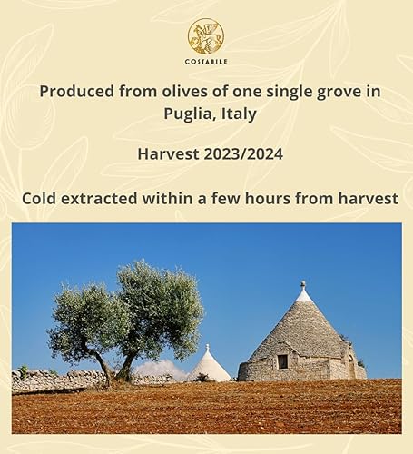 Miniatura 47 de Costabile Aceite de oliva de limón, aceite de oliva orgánico extra virgen con infusión de limón de Italia. Cosecha 2021/22. Aceite de limón