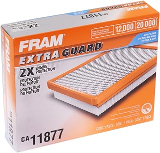 Fram Extra Guard Air Filter CA11877, for Select Jeep Vehicles