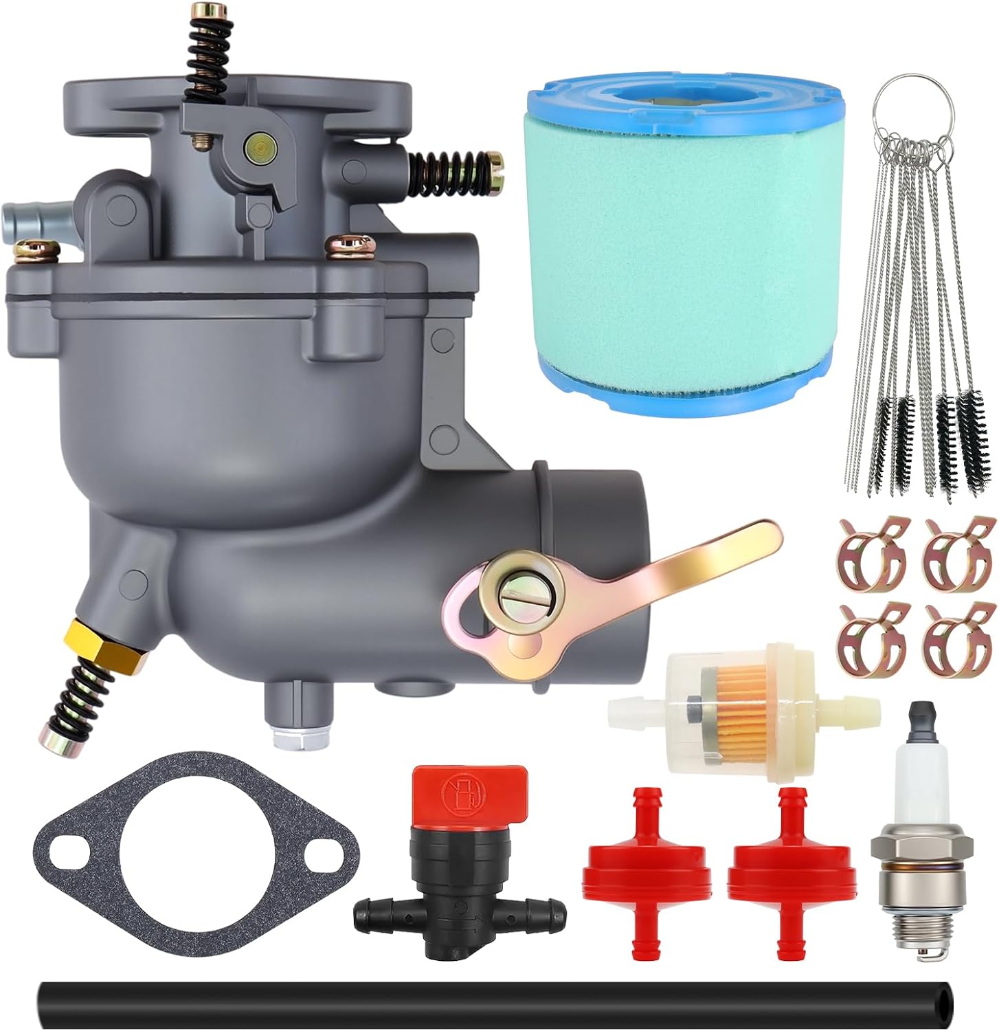 394228 Carburetor with Gasket Compatible with 7HP 8HP 9HP Horizontal Engines 390323 398170 Troybilt Carb